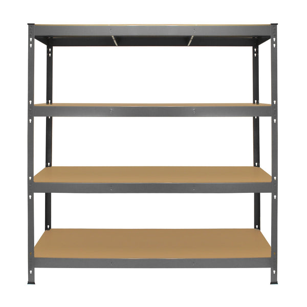 Scaffale da Garage Senza Bulloni 160x60x160 cm in Acciaio Grigio sconto