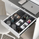 Contenitori Organizer Cassetti da Bagno 10 Cubi in Tecnoplastica Emuca Tidy Grigio Antracite