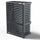 Cover Pompa di Calore 105x65x150 cm installazione a terra vicino la parete Big Blade VL Antracite