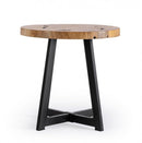 Tavolino Ø 50x50 cm Elwood in Legno