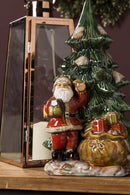 Statuina Babbo Natale 37,5 cm in Porcellana