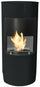 Bioethanol-Bodenkamin Ø45x95 cm Karlsen Cortina Schwarz