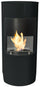 Bioethanol-Bodenkamin Ø45x95 cm Karlsen Cortina Schwarz