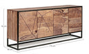 Credenza 4 Ante 175x40x76h cm Egon 