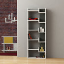 Libreria 60,5x22x162,5 cm Oppa bianco antracite