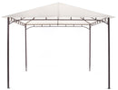 Gazebo da Giardino 3x2 m in Ferro Rodi Ecrù