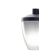 Lampada Palo da Giardino E27 40W in Alluminio Sovil Grigio