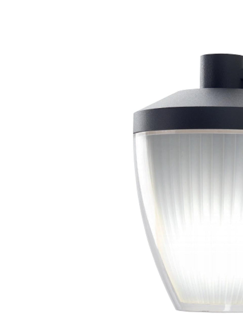 Lampada Palo da Giardino E27 40W in Alluminio Sovil Grigio