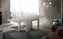 Tavolo Allungabile 90x90/180x75 cm Jesi Cemento Bronx