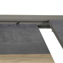 Tavolo Allungabile da Giardino 200/300,5x104xh76 cm in Alluminio Riverside Tortora