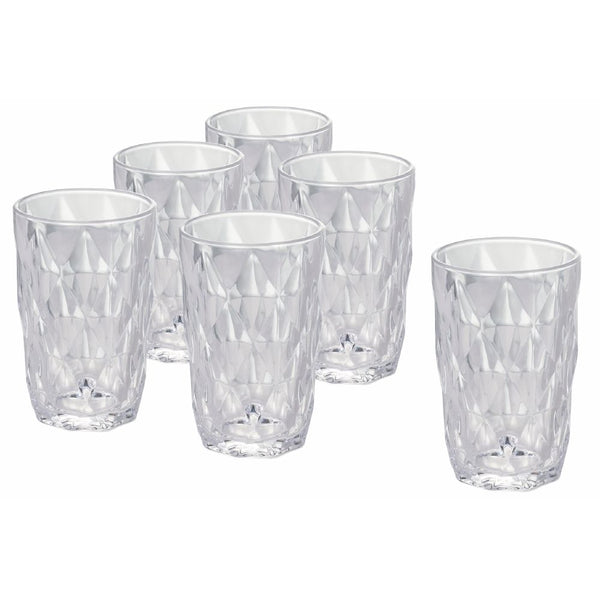 prezzo Set mit 6 Renaissance Trinkgläsern aus transparentem Villa d'Este Home Tivoli Glas