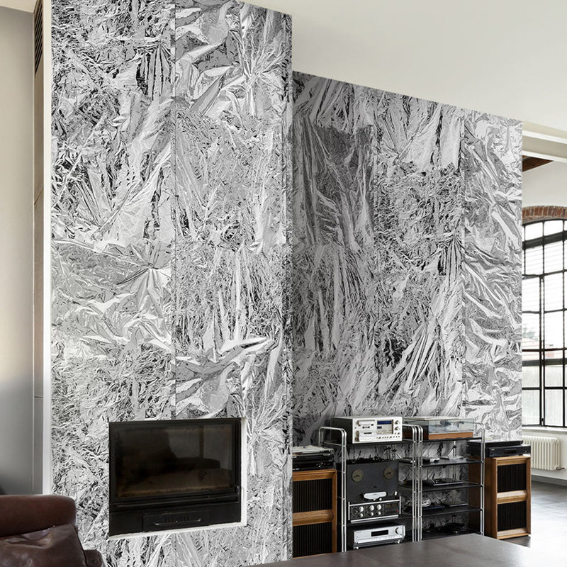 Fotomurale - Nuvola Argento Carta Da Parato Erroi