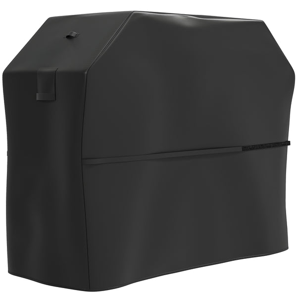 Copertura per Barbecue Rettangolare 147x61x122 cm Impermeabile e Antivento in Tessuto Oxford 600D UPF30+ Nero sconto