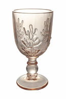 Set 6 Calici in Vetro 340 ml Villa d'Este Home Tivoli Coral Provence