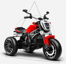 Moto Elettrica per Bambini 6V 3 Ruote Kidfun Rossa