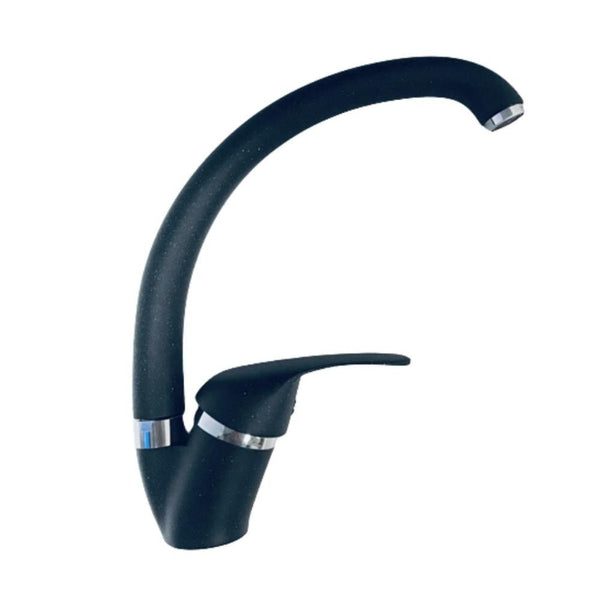 Rubinetto Cucina Miscelatore Monocomando Lavello Girevole in Ottone V2 Nero prezzo