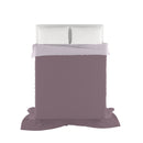 Trapuntino Estivo Effetto Water Washed in Microfibra Elderberry e Orchid Varie Misure