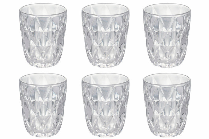 Set 6 Bicchieri Acqua in Vetro 260 ml Villa d'Este Home Tivoli Renaissance