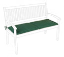 Cuscino Poly180 Verde Scuro per Panca 2 Posti in Tessuto per Esterno
