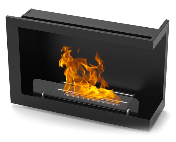prezzo Vannini Bioethanol-Einbaukamin 84x54 cm Rechte Ecke