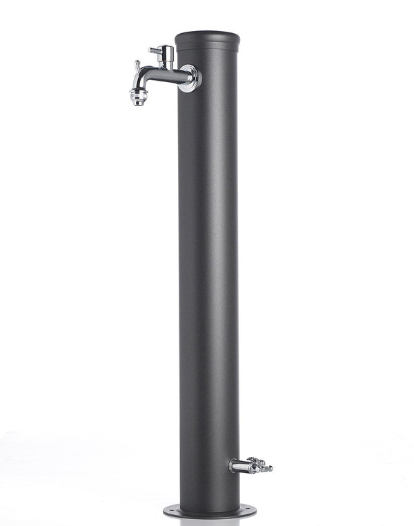 Gartenbrunnen mit Doppelhahn Belfer 42/ARR Anthrazit sconto