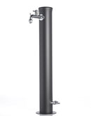 Fontana da Giardino con Doppio Rubinetto Belfer 42/ARR Antracite