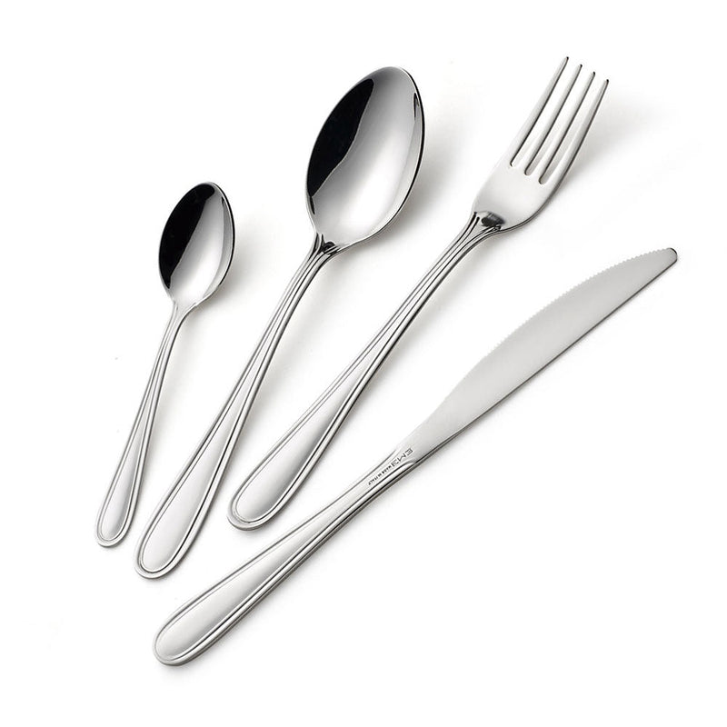 Servizio Set di Posate 24 pezzi in Acciaio Inox Eme City