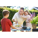 Forno per Pizza a Gas 17’ Fino a 400° 42x42 cm con Pietra Refrattaria e Tagliere in Nylon