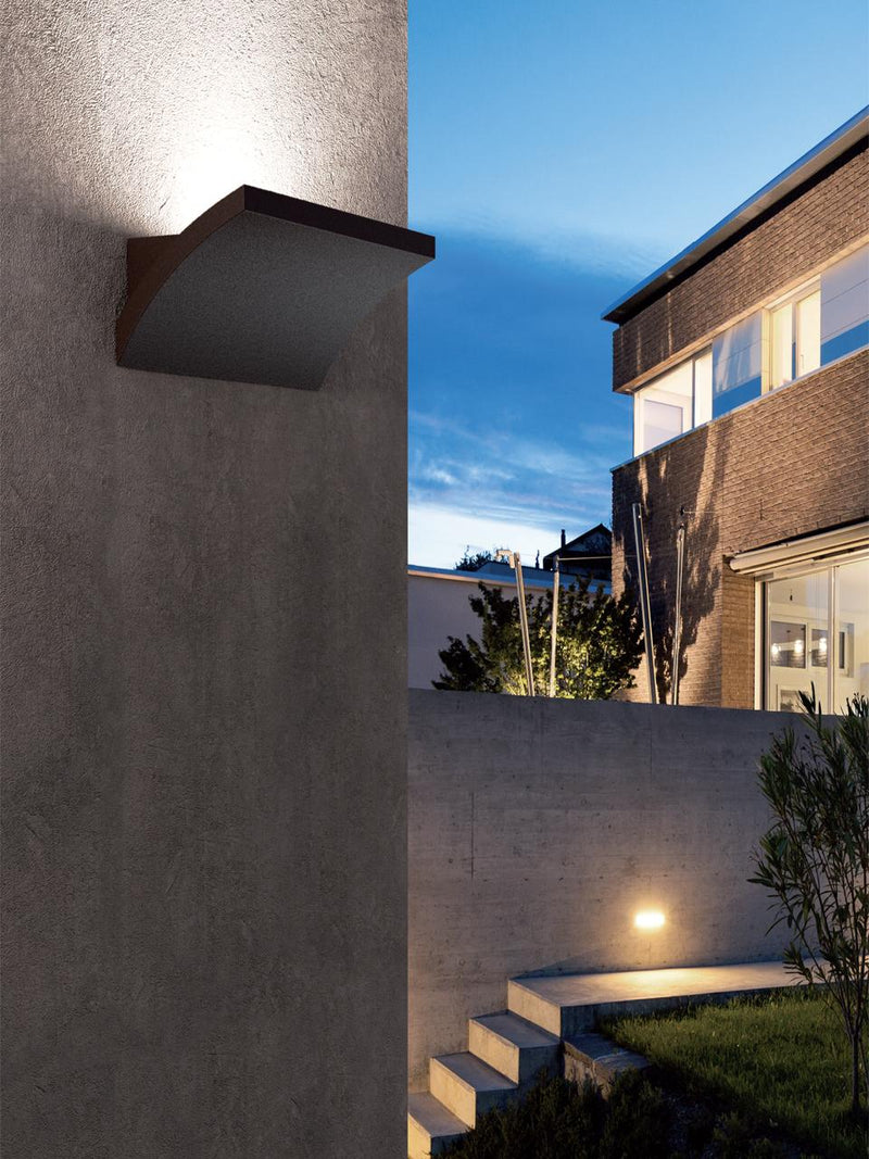 Applique da Esterno a LED 6W+6W 4000K Sovil Marrone