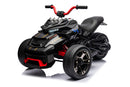 Mini Quad Elettrico per Bambini 3 Ruote 12V ATV 3.0 Nero