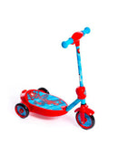Monopattino Elettrico a Batteria 3 Ruote per Bambini Sparabolle con Licenza Marvel Spiderman