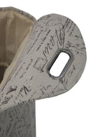 Cestone Home Bag Writings Ø40x45 cm Cotone