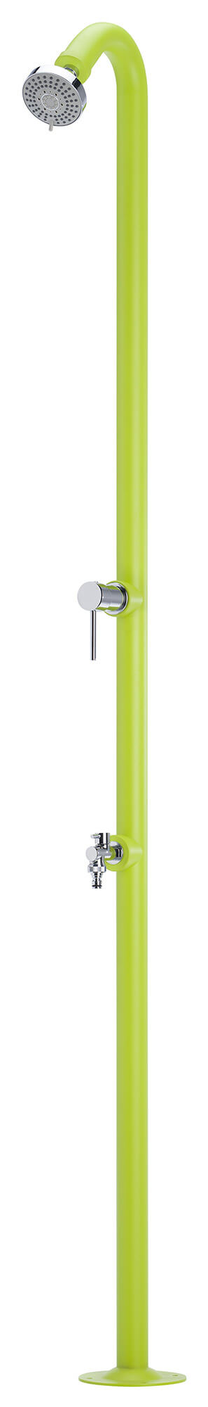Gartendusche mit Belfer Armatur 42D4 Acid Green online