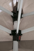 Gazebo da Giardino Estensibile 3x3 mt Soriani Tenerè Tortora