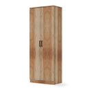 Scarpiera armadio 182x71x38 cm Gabriella noce country