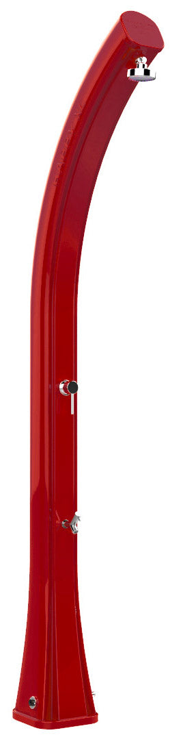 online Doccia Solare da Giardino 35L Miscelatore e Lavapiedi Arkema Happy XL Ruby