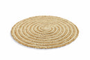 Set 6 Tovagliette in Rafia Ø38 cm Villa d'Este Home Tivoli Spiral
