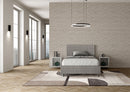 Letto 1 Piazza e Mezzo Adele Labirinto 02 Grigio Varie Misure