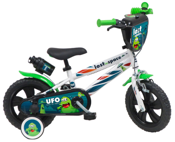 acquista Bicicletta per Bambino 12” 1 Freno Gomme in EVA Ufo Bianca