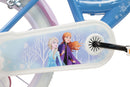 Bicicletta per Bambine 16" Disney Frozen Freni Caliper e Stabilizzatori in Acciaio Hi-Ten Azzurro