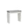 Consolle Allungabile 90-196x40x77 cm in Nobilitato Grigio e Bianco