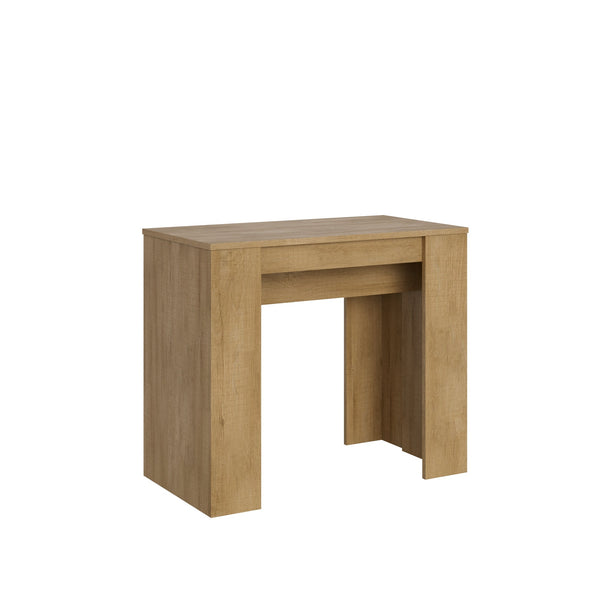 sconto Consolle Allungabile 90-204x48x77 cm in Nobilitato Marrone