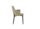 Set 4 Sedie Sophia 53,5x62,5x80 cm in Tessuto Easy-Clean Beige       