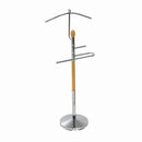 Indossatore Servomuto in Acciaio con Stelo 28x48H108cm Cromato