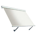 Tenda da Sole Avvolgibile Manuale 150x250 cm in Alluminio e Poliestere Beverly Beige