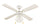 Deckenventilator mit 4 Flügeln und Lampe Ø106cm 3 Geschwindigkeit Kooper Windy White