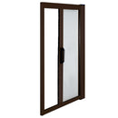 Zanzariera Avvolgibile Marrone per Porta e Balcone a Molla 160X250Cm
