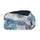 Wintersteppdecke bedruckt in Mikrofaser 300gr Doubleface Soffioni Blue