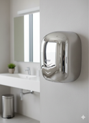 Asciugamani Elettrico con Fotocellula 1100W Vama Stream Dry UV LF Acciaio Inox Lucido