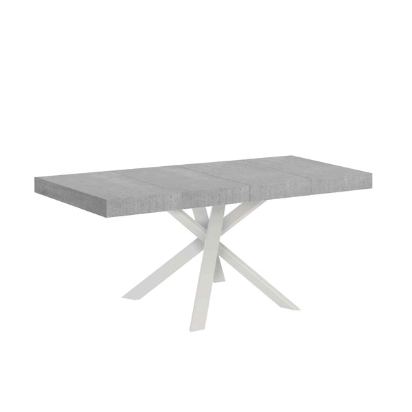Tavolo Allungabile 90/194x90x77 cm Clerk Premium Cemento online